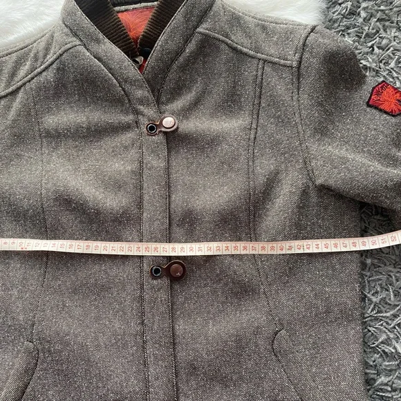 Women's Gray Utility Jacket - Picture 9 of 11